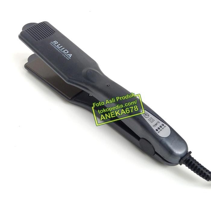 Ruida Plat Catok Extra Lebar Alat Catokan Rambut Lurus Besar Original Asli Curly