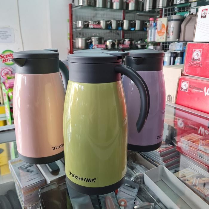 KD-6073 Thermos Air 1000ml (1liter) Yoshikawa, SUS 304, Jug Yoshikawa