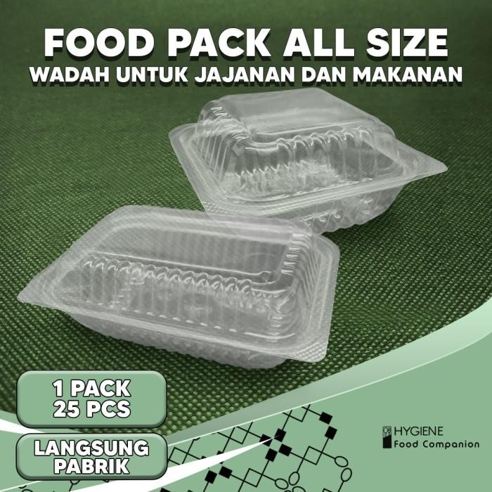 

(Expert) Kotak Makan Foodpack Size S M Kotak Dimsum Plastik Sekali Pakai