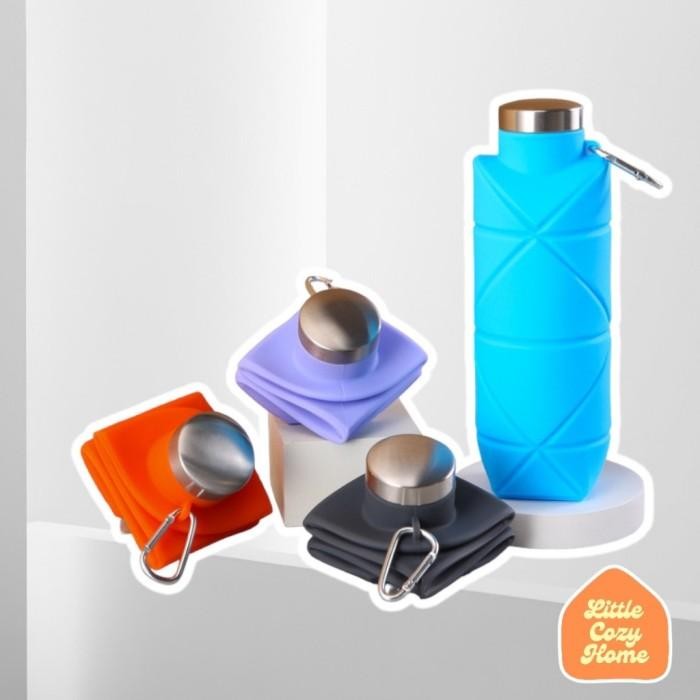 

(Expert) Origami Water Bottle Foldable Tumbler Silicone / Botol Minum Lipat