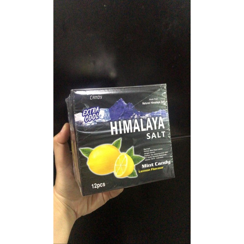 

(Allthebest) [OPEN RESELLER] Permen Himalaya Salt Candy - 1 BOX isi 12 pcs