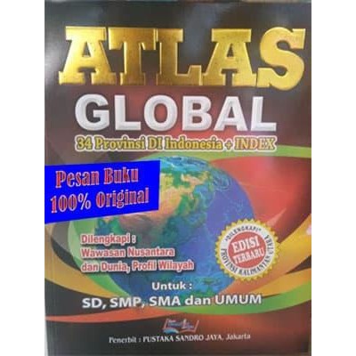 

TERLARIS! Buku Atlas Global