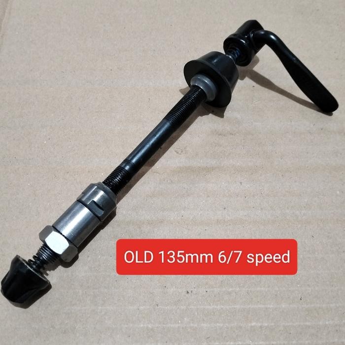 AS BOLONG QR RODA SEPEDA AS HOLLOW QUICK RELEASE HUB FREEHUB SLUP