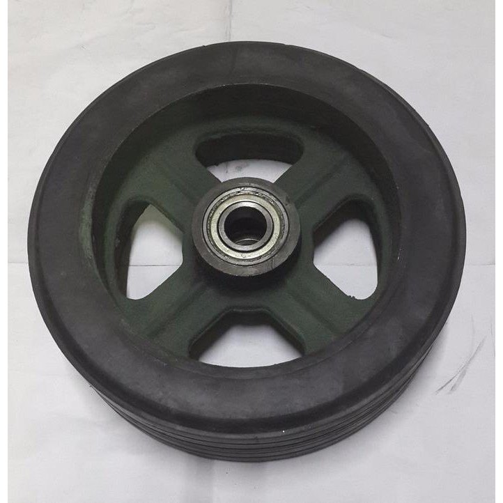 Trolley Wheel / Roda Lori 10 " Jari2 Besi (Tebal)