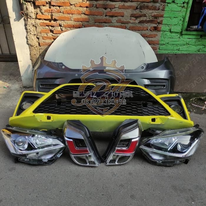 Promo Sparepart Upgrade Toyota Agya Ke All New Agya Bumper Kap Lampu Ready