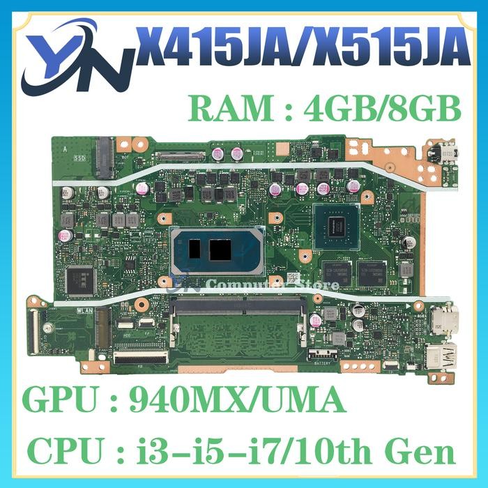 X415Ja Mainboard X515Ja X515Jp X515Jf X515Jab X515 X515J X415J V5200Ja X415Jp X415Jf Laptop