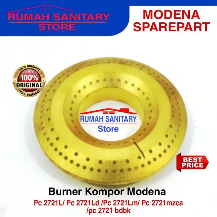 Sparepart Burner Modena Pc 2721 / Pc 2721L Kompor Gas