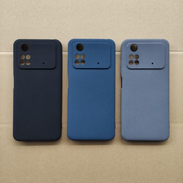 [Expert] Case Poco M4 Pro 4G Softcase Sandstone Silicon Anti Slip Casing Camera