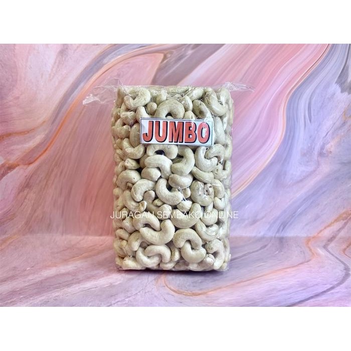 

Kacang Mede Jumbo / Kacang Mente Jumbo Mentah Sulawesi 500Gr