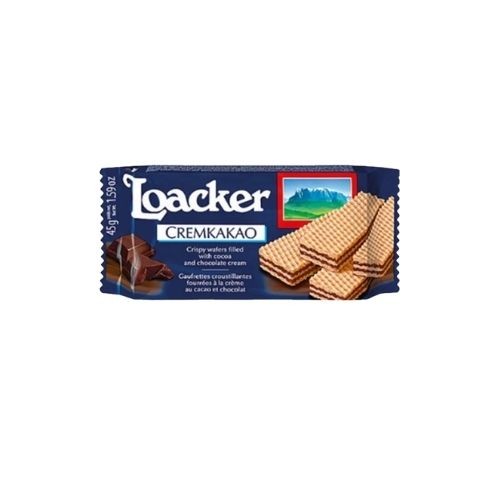 

Loacker wafer cream kakao 45 gr