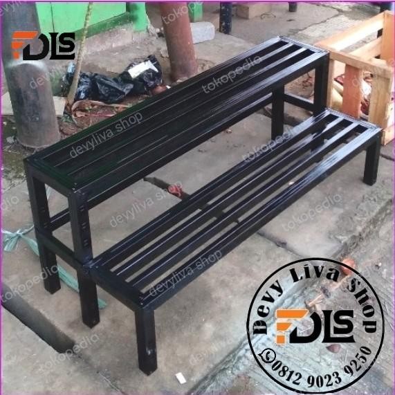 rak pot tanaman 2 susun rak susun