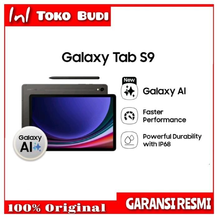 

(Expert) Samsung Galaxy Tab S9 8/128 ( Wifi / 5G ) Garansi Resmi Sein