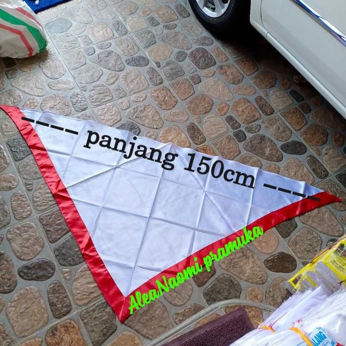 (Expert) panjang 150cm Hasduk Pramuka satin Kacu satin hasduk satin SMA penegak