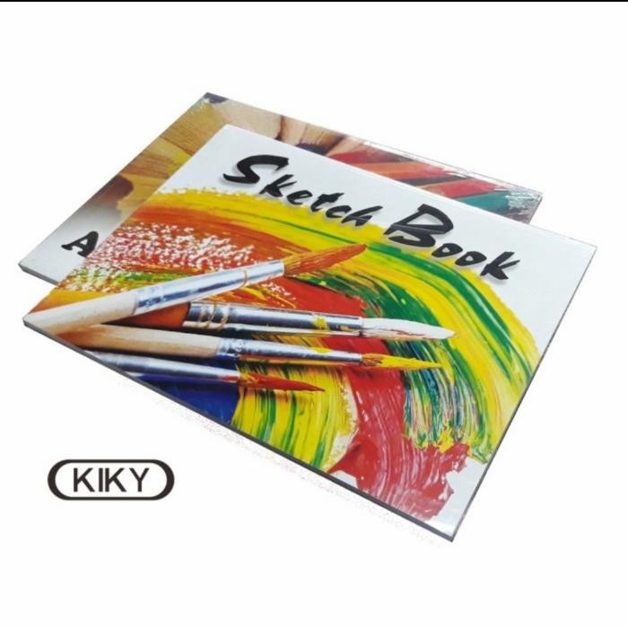 

KIKY SKETCH BOOK / BUKU SKETSA UKURAN A3 ISI 50 LEMBAR / BUKU KODE 451