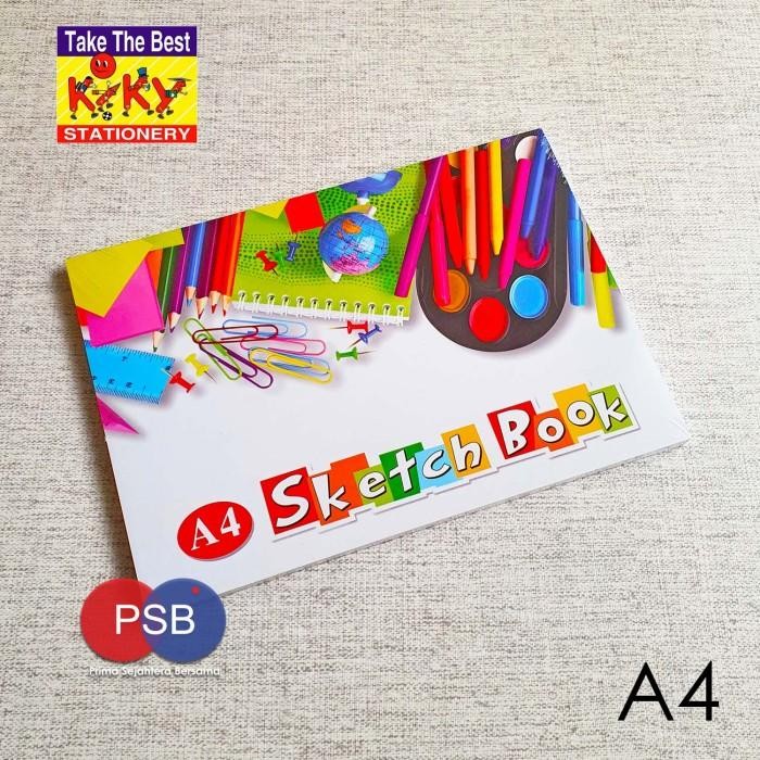 

KIKY SKETCHBOOK A4 / BUKU SKETSA A4 KODE 1170
