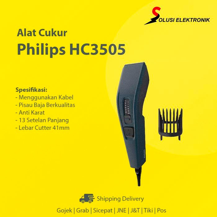 Philips HC3505 Mesin Pencukur Elektrik Cukur Potong Rambut Jenggot