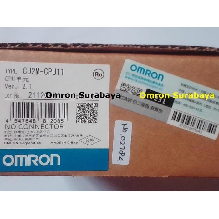 Cj2M-Cpu11 Plc Omron Cj2M-Cpu11