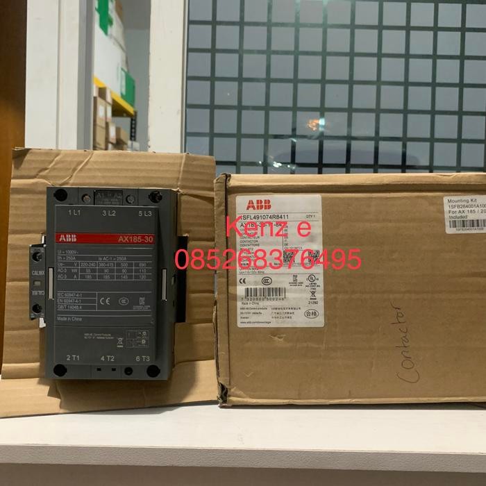 Terbaru Kontaktor Contactor Abb Ax185-30-11 110V