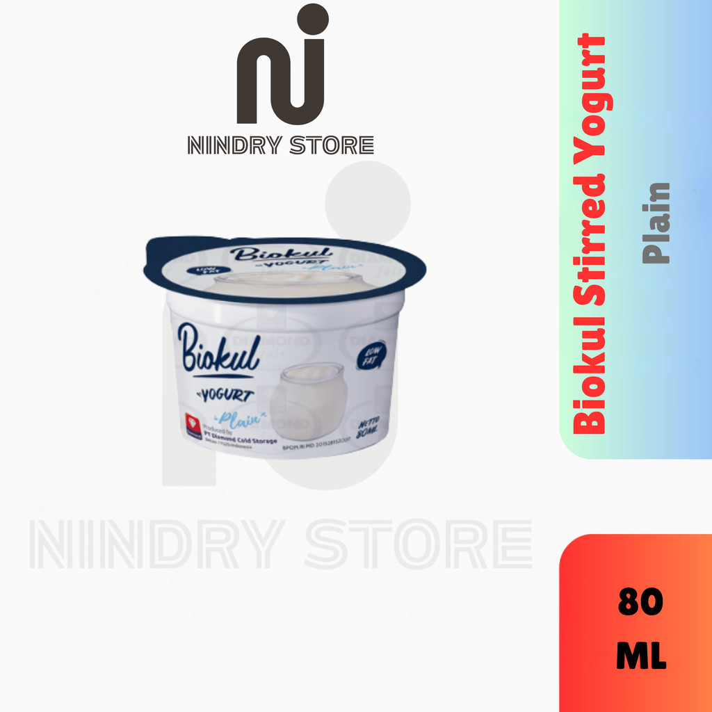 

Biokul Stirred Yogurt – Plain | 80ml / 1000ml | Yogurt Kental, Sehat, Siap Makan