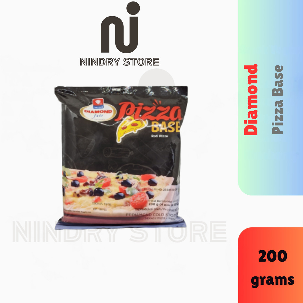 

Roti Pizza Diamond 200g – Pizza Base Siap Masak, Cocok untuk Homemade Pizza
