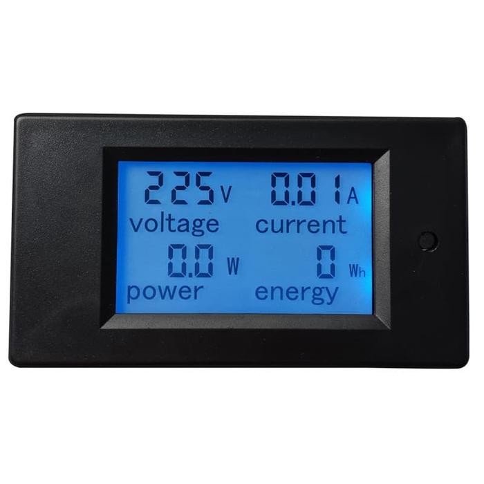 Voltmeter AC 80-260 V 20A Digital LCD Volt Watt Daya Meter Ammeter