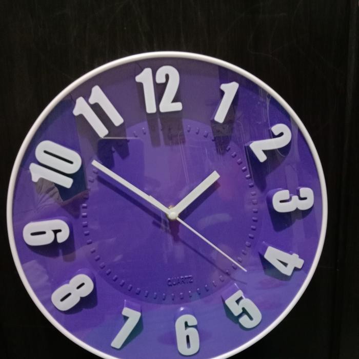 jam dinding 9628 angka besar jam dinding warna