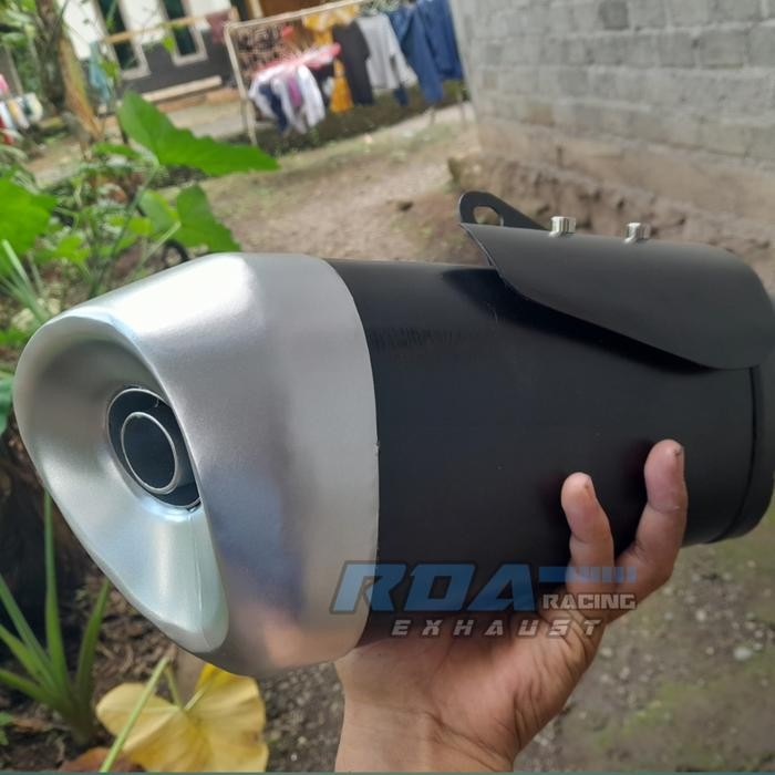 PREMIUM Knalpot R25 Type Ori Custom suara standar / racing slenser only vixion r15 cbr