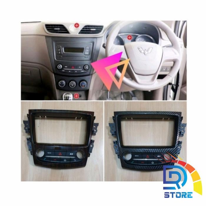 PREMIUM Frame Tape Head Unit Panel Audio Wuling Confero