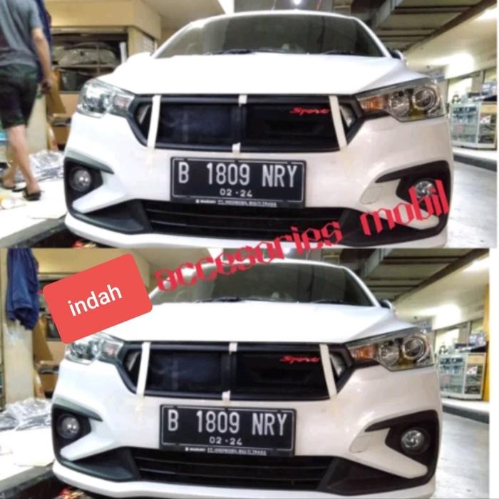 Grill all new ertiga jaring plus emblem sport