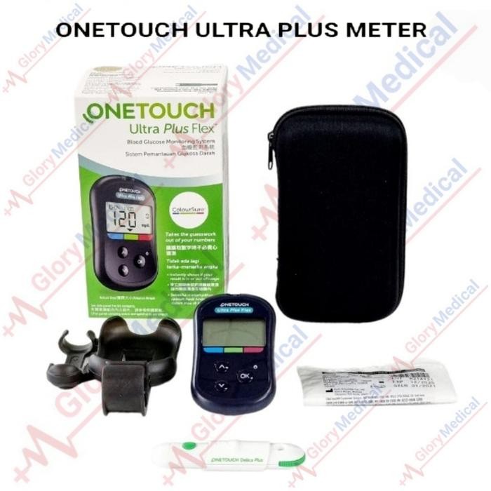 Onetouch Ultra Plus Flex Meter/Alat Gula Darah One Touch (Hanya Alat)
