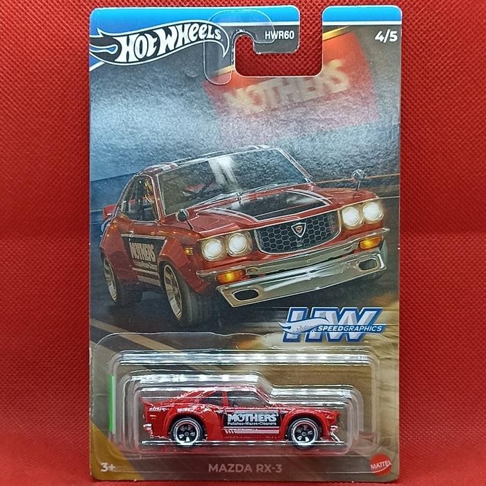Hot Wheels Mazda RX-3 (JD928) HW Speedgraphics