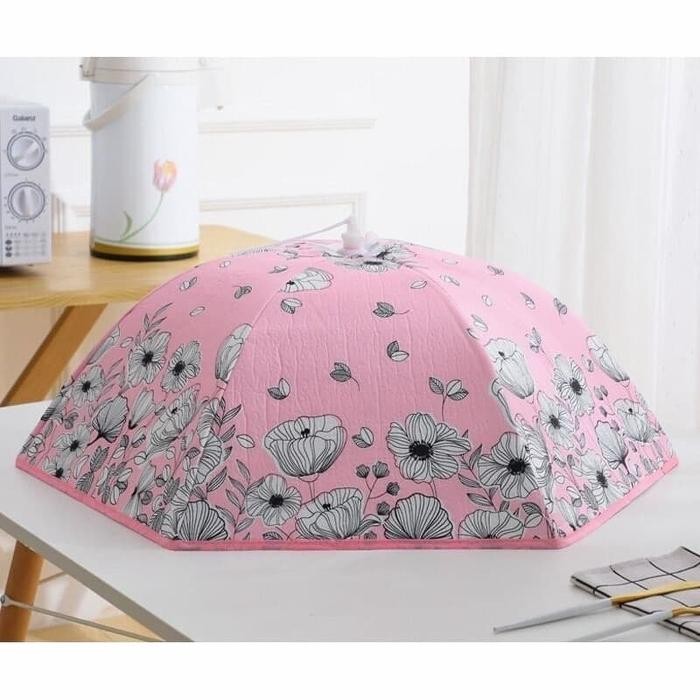 PREMIUM TUDUNG SAJI LIPAT PENAHAN PANAS JUMBO 80 CM Bvit