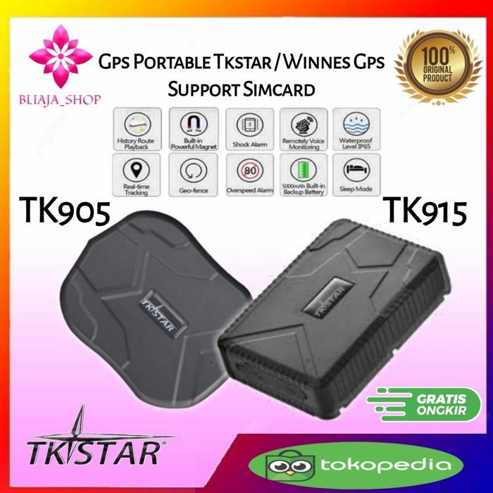 Gps Tracker Magnet Tkstar Tk905-Tk915 Magnet Waterproof Gps Mobil