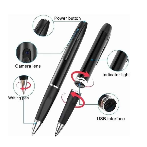 SPY CAMERA PEN HD WIFI - KAMERA PENGINTAI PULPEN WIRELESS - SPY CAM PORTABLE - KAMERA TERSEMBUNYI