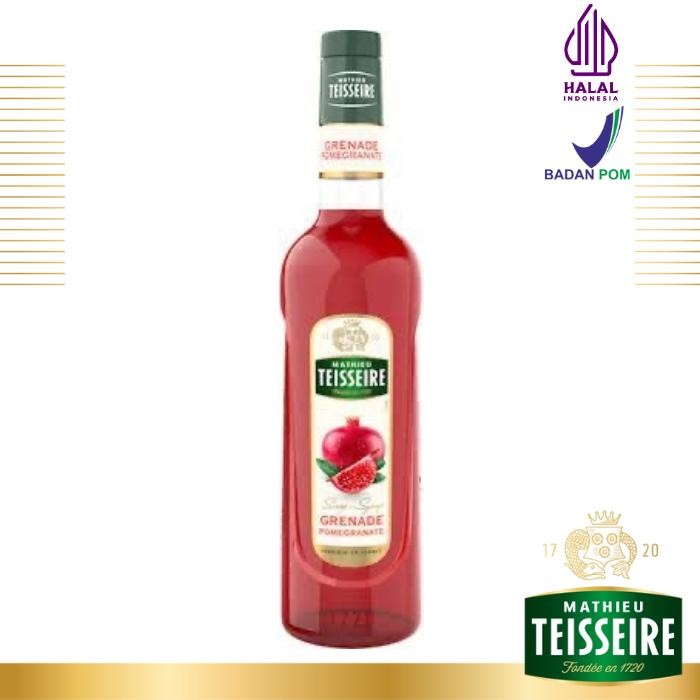 

Syrup Teisseire flavor Pomegranate 700ml ( No. 1 France Syrup )