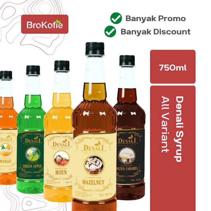

PROMO SIRUP DENALI CARAMEL HAZELNUT VANILA LYCHEE LEMON PEACH 750ML