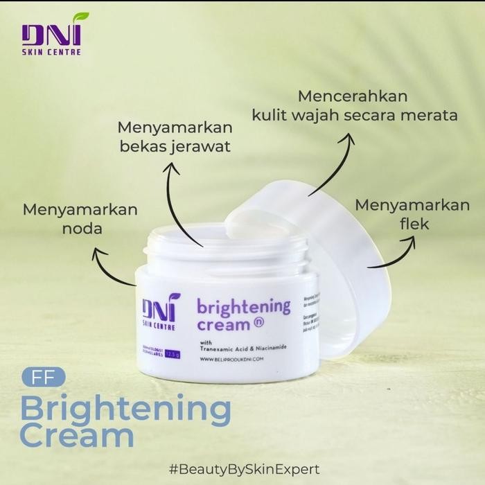 NEW BRIGHTENING CREAM/ CREAM FLEK SKINCARE DNI KULIT KERING KULIT SENSITIF WAJAH PELEMBAB PERAWATAN