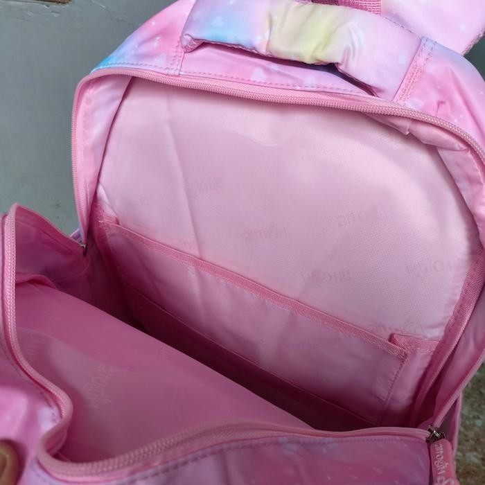 Tas Ransel Backpack Sekolah Alto Girl Original True Rainbow