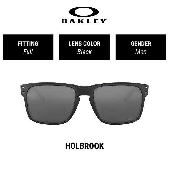 PROMO OAKLEY HOLBROOK (A) OO9244 924427 Full Fit Kacamata Hitam 56mm
