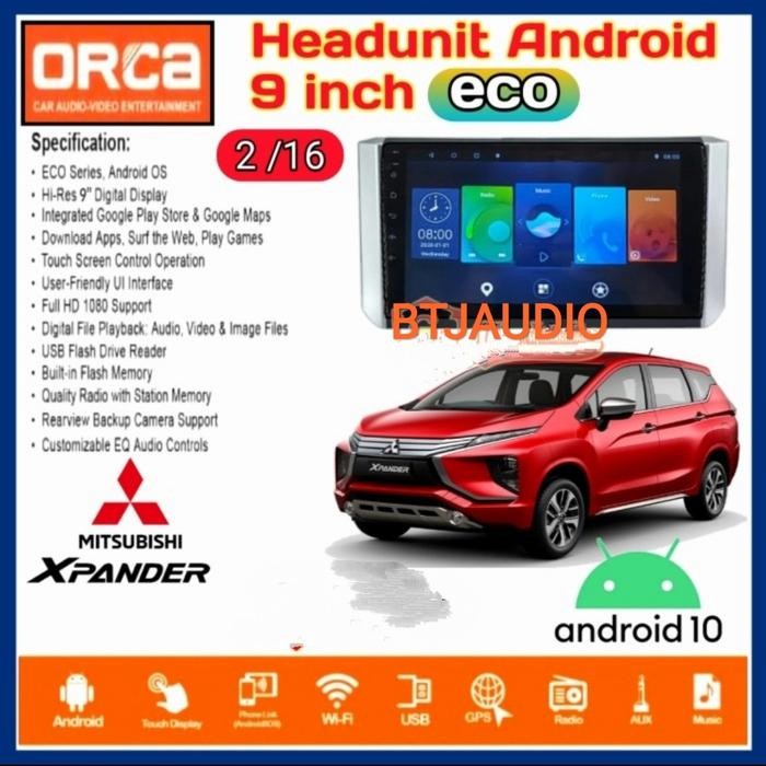 HEAD UNIT TV MOBIL DOUBLE DIN OEM XPANDER MIRRORLINK & FULL HD