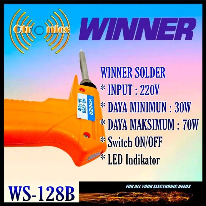 Solder listrik Gun WS-128B WINNER tembak