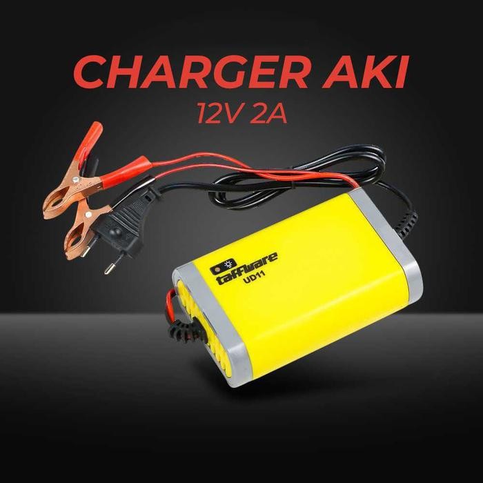 CAS AKI MOTOR MOBIL 12V 2A CHARGER AKI MOTOR DAN MOBIL ALAT CASAN ACCU