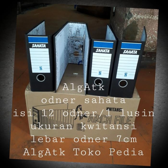 

TERLARIS! Odner Sahata Ukuran Kwitansi Isi 12 pcs.