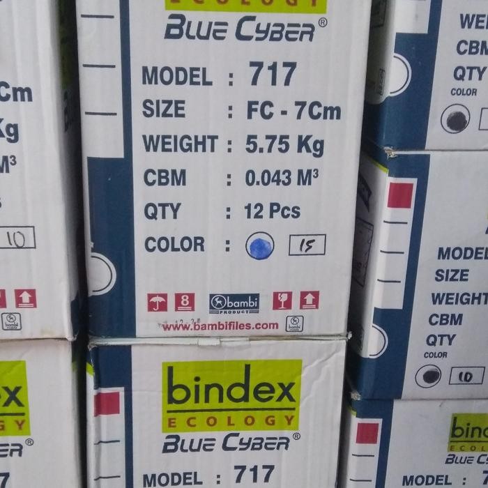 

PROMO! Odner Bindex 717 blue cyber