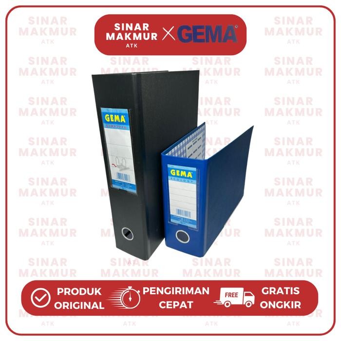 

HOT SALE! Ordner/Lever Arch File/Document Organizer Folio/Kwitansi Gema (Lsn) - Folio, Hitam