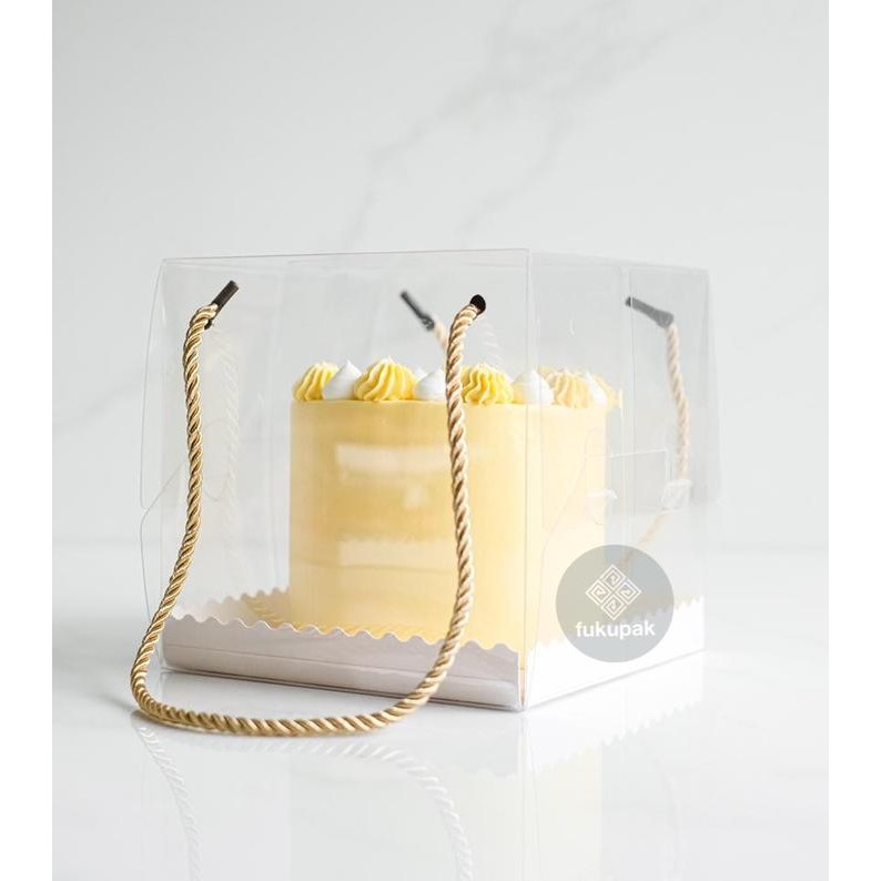 

Promo Box Mika Tali 16X16X16,Kotak Chiffon Cake Puding Hamper Souvenir-20Pcs Berkualitas