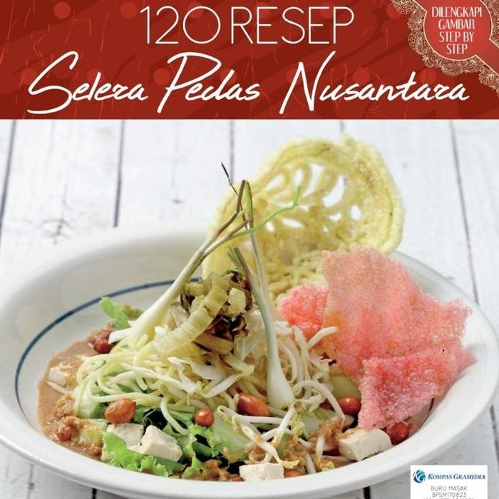 

STOK TERBATAS Buku Resep Tebal SEDAP GRAMEDIA masakan kue cake trik memasak Kode 432