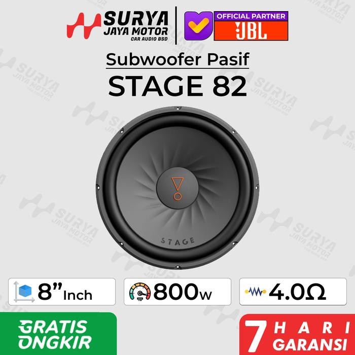 Terbaru Jbl Stage 82 Subwoofer Pasif 8" Inch Original