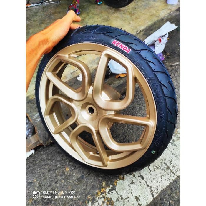 BAN BABYLOOK KENDA UKURAN 60/90, 50/90 RING 14 / BAN CACING , BAN DURO