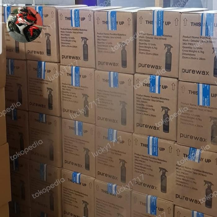 PROMO FEBRUARI SUPER MURAH PUREWAX WASH AND WAX FOR CAR AND MOTORCYCLE